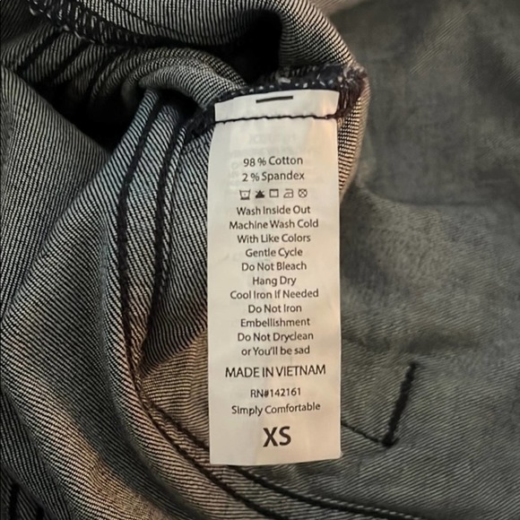 Lularoe Denim Jacket Size XS - Picture 7 of 9